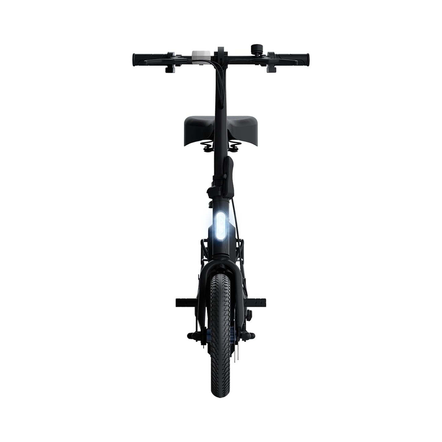 Jetson Bolt X Electric Bike, Foot Pegs, Easy-Folding, Built-in Carrying Handle, Rear Cargo Rack, Twist Throttle, Cruise Control, Up to 15.5 MPH, Range Up to 15 Miles, Ages 12+, Black, JBOLTX-BLK