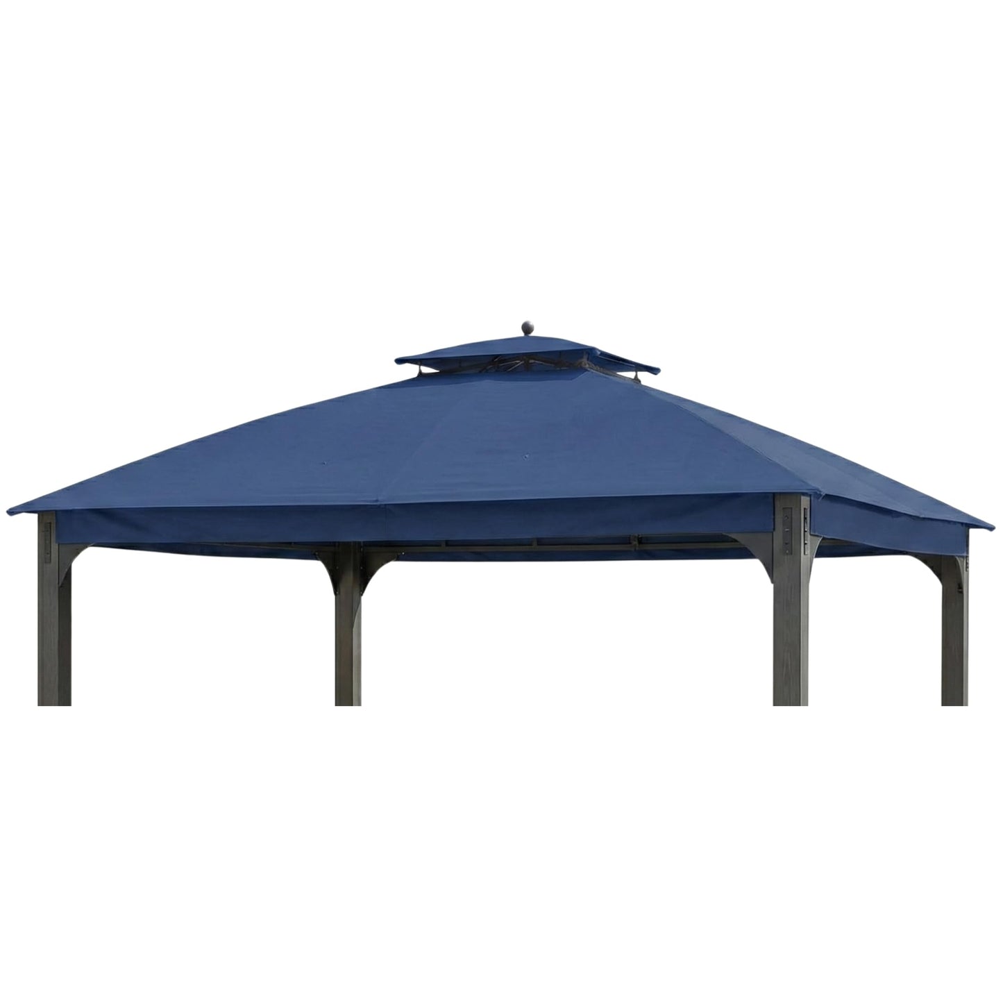 Garden Winds Reinforced RipLock 350 Replacement Canopy Top Cover Compatible with Shadow Creek 10’ x 12’ Gazebo Model L-GZ1140PST - True Navy