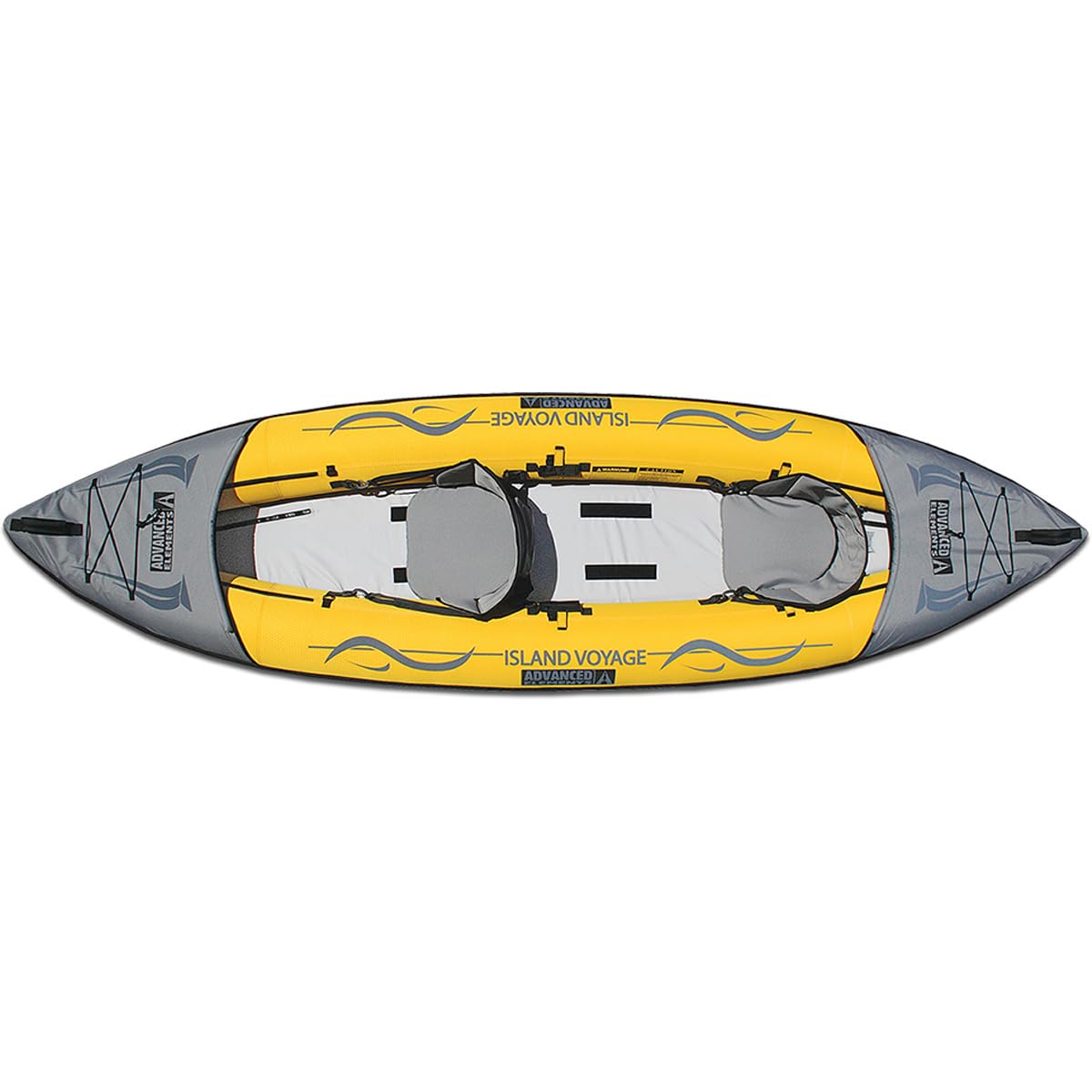 Advanced Elements Island Voyage 2 Inflatable Kayak, Yellow