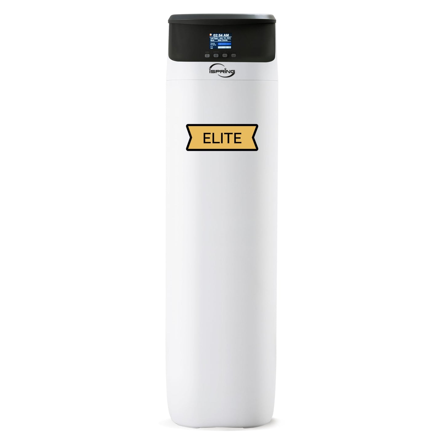 iSpring Whole House Water Softener System, 50,000 Grain High Capacity Removes Hardness with Automatic Backwash and Low Salt Alarm, Hardness & Scale Reduction in House and Commercial Water Use, WCS50KG