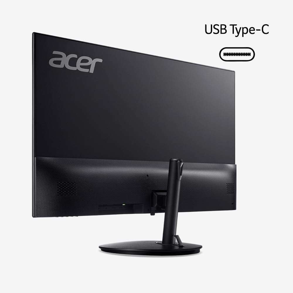 acer SH322QK bmiphux 31.5" UHD 3840 x 2160 Professional Monitor | Adaptive-Sync (FreeSync Compatible) | HDR 10 | ZeroFrame| Height Adjustable Stand with Tilt (USB Type-C, Display Port 1.2 & HDMI 2.0)