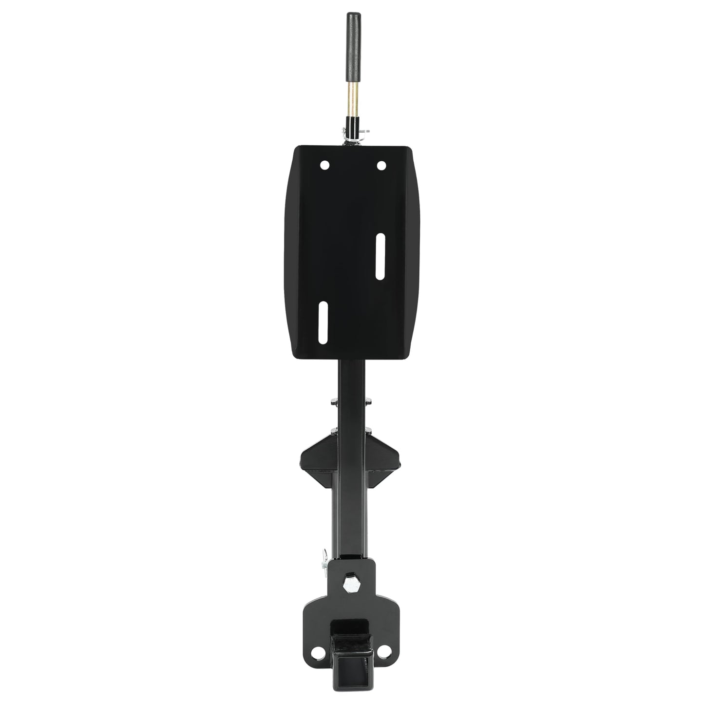 HECASA RV Spare Tire Mount Carrier Fit for 16" 16.5" 19.5" 22.5" 24" RV Wheels Dually Wheels 2" Receiver Mount, 10,000 Pounds Capacity, 400 Pounds Tongue Weight Steel Powder Coated Black