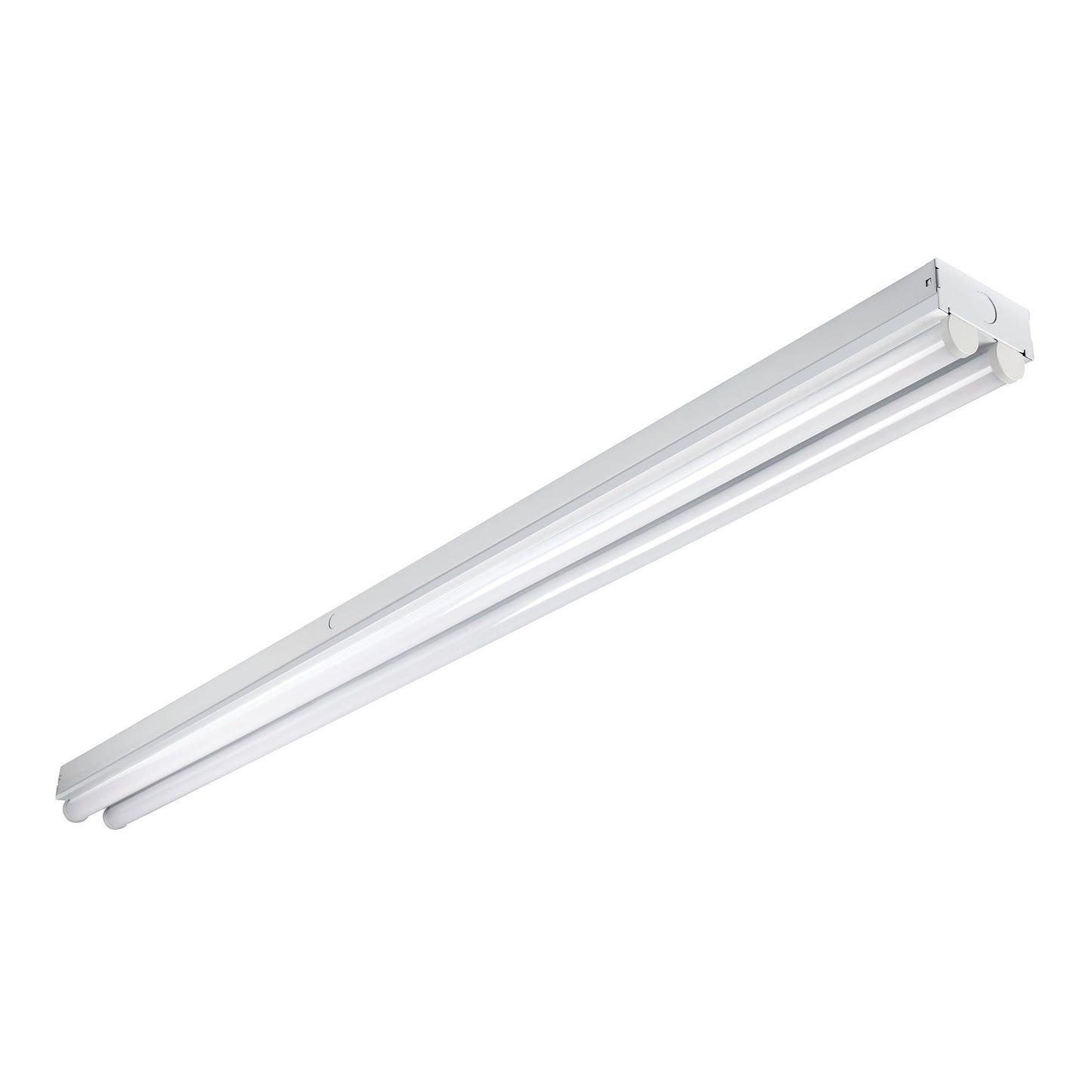 Metalux 4ST2L4040R 4 2 Lamp Strip Light, Alloy Steel, 4 ft, No Color