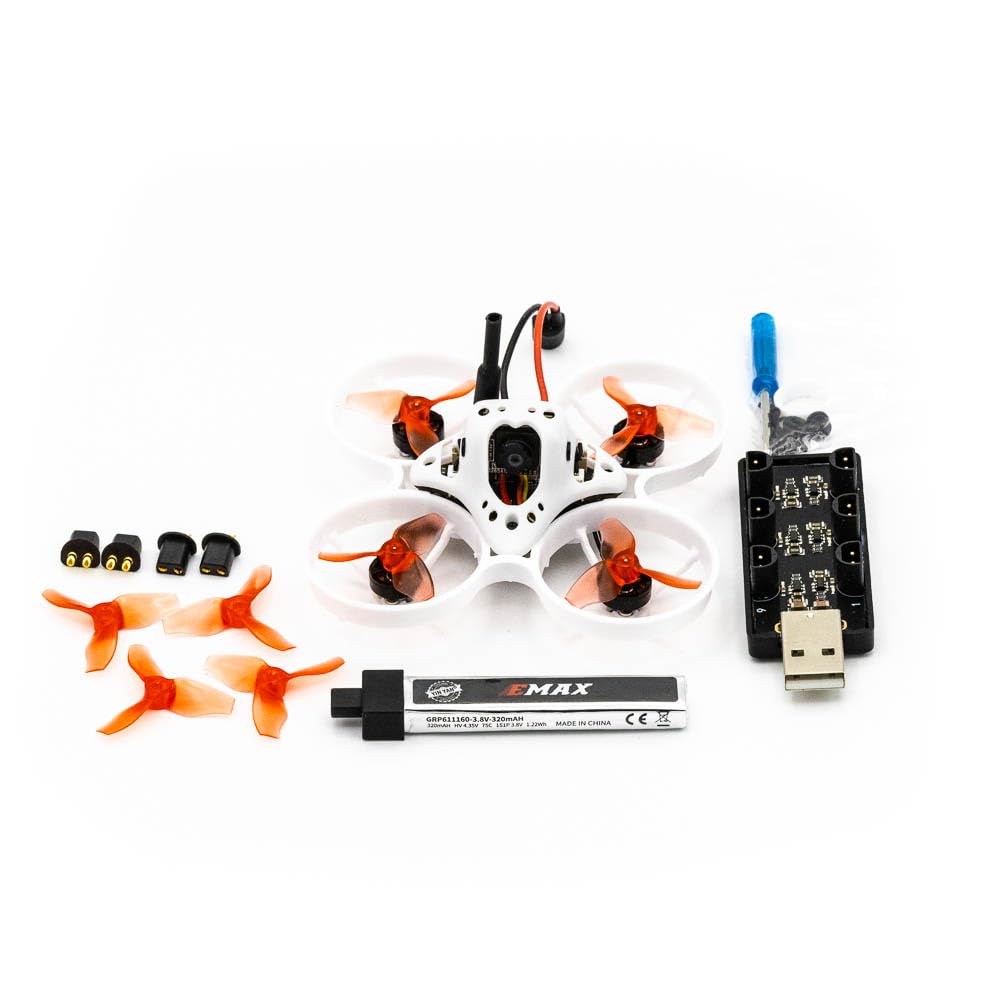 Tiny Hawk Nanoscout FPV RTF Kit with Goggles and Controller for Beginners ELRS 1s 25mw-400mw 65mm Drone Quadcopter Runcam Nano 3
