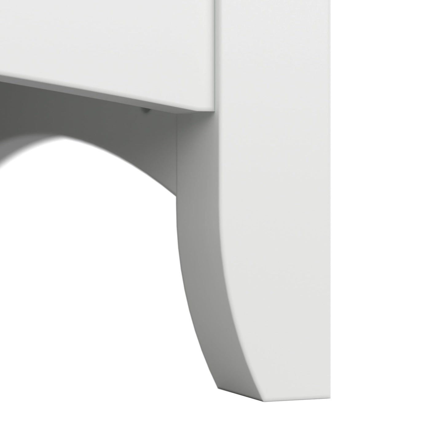 Bush Home Salinas L-Shaped Desk with Hutch | Study Table with Drawers and Cabinets in Pure White and Shiplap Gray | Home Office Computer Desk | Work Desk with Storage
