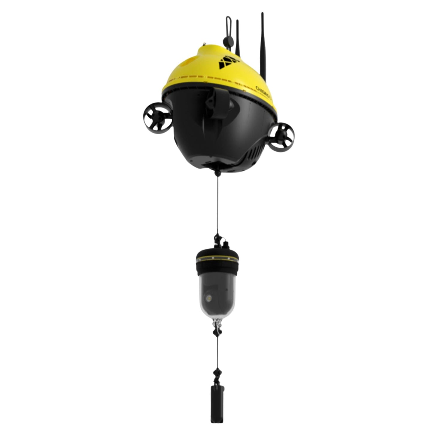 Chasing F1 Pro Fish Finder Underwater Drone | Underwater Rotatable Fishing Camera, Yellow