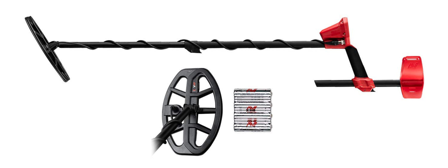 MINELAB Vanquish 340 Multi-Frequency Metal Detector, Easy Fully-Automatic Hunter with Simple Controls and Waterproof Coil