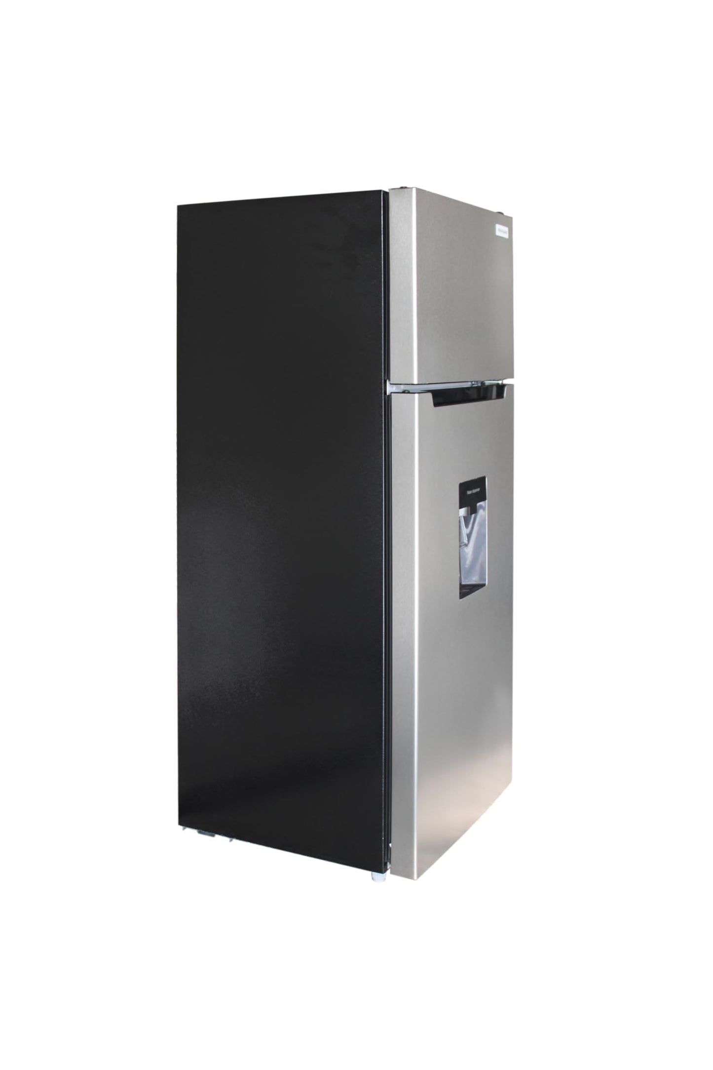 Frigidaire Platinum Fridge Freezer Combo, 7.5 cu. ft. Capacity Apartment Size Fridge with Freezer, Built-in Water Dispenser, Quicksilver