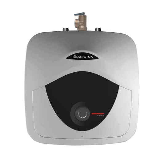 8 Gallon Capacity, 120-Volt – Ariston Andris Mini Tank Electric Water Heater – Heating Solution for Under Sink, RV, and Compact Spaces, Smart Boost for Versatile Heating, Simple Installation