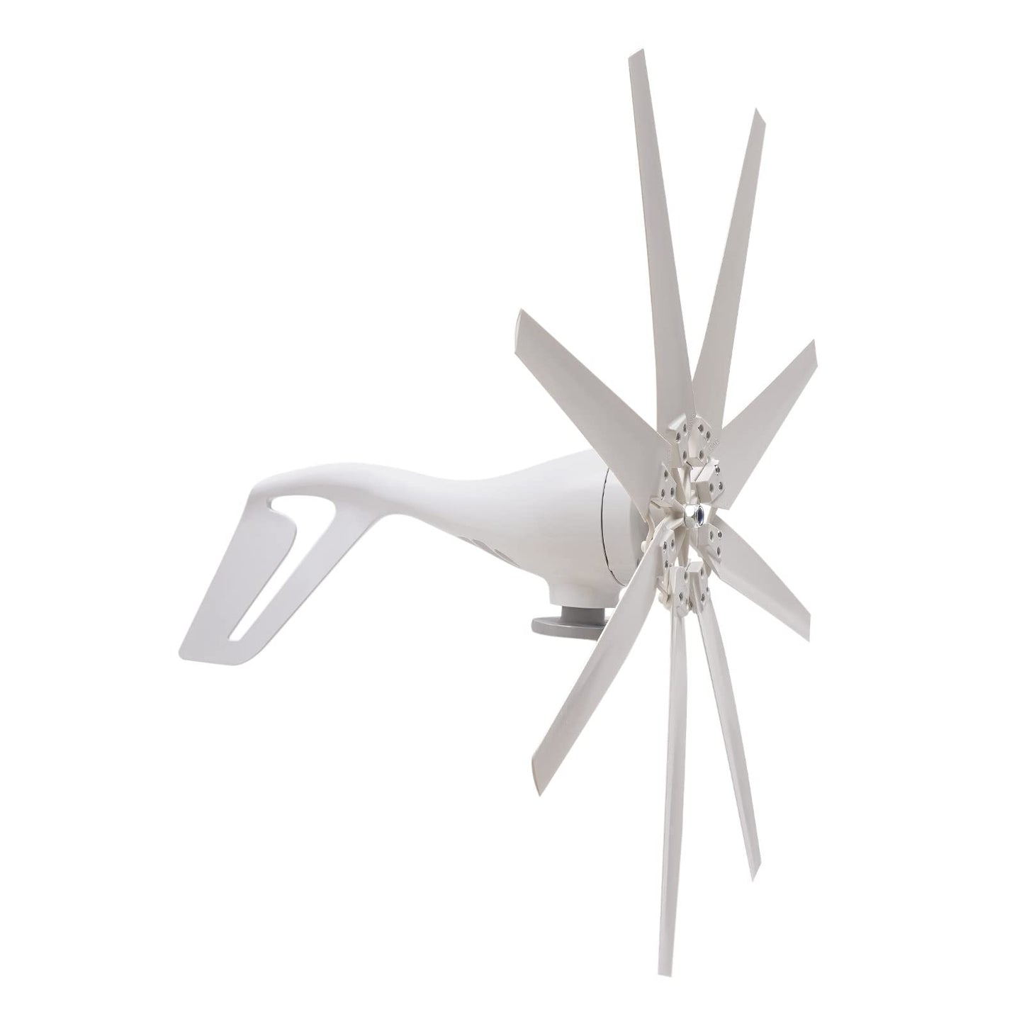 600W Wind Power Turbine Generator Windmill Power Generator Kit 8-Blade Automatically Adjust the Windward Wind Generator, Wind Turbine Generator 12V DC Wind Power Generator Kit with Controller