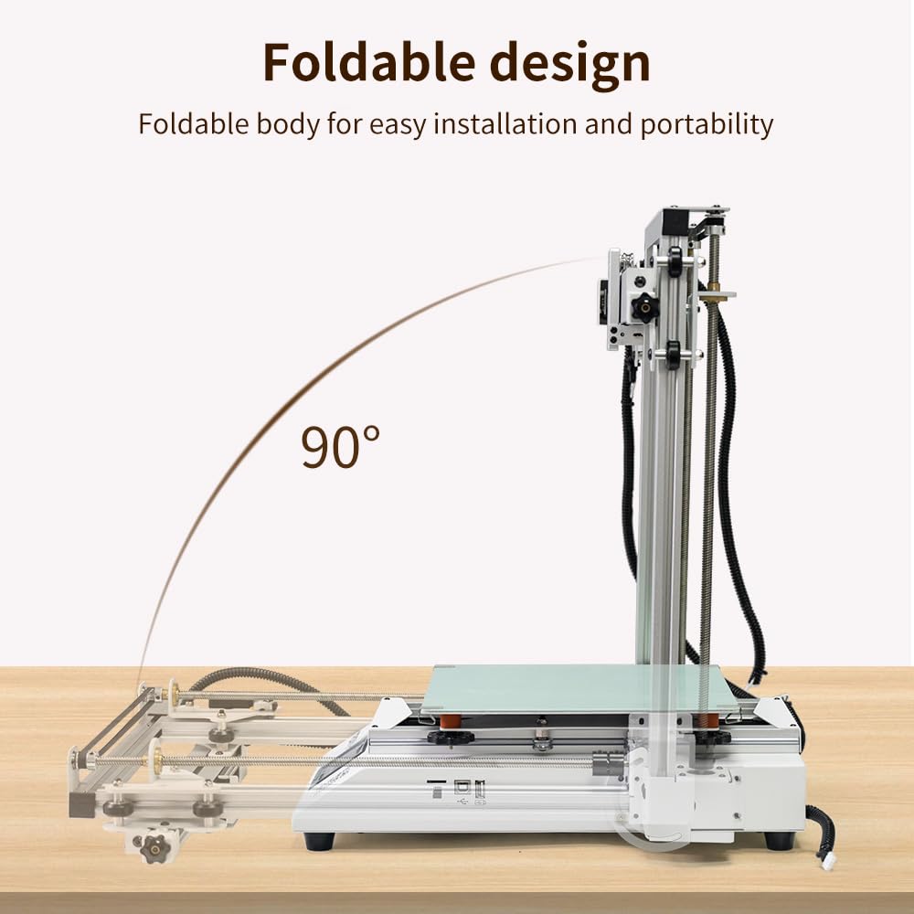 TRONXY 3D Printers Moore 2Pro Clay 3D Printer Building Size 10x10x10.2inch with Feeding System Electric Putter Ceramic 3D Printing