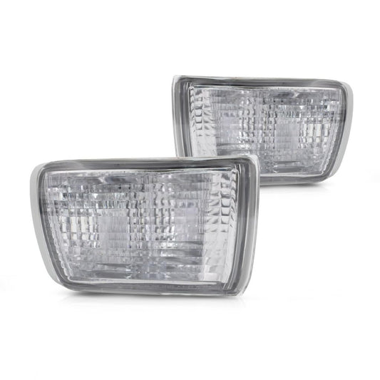 CarLights360 Turn Signal Light Pair with Bulbs for 2003-2005 Toyota 4Runner - Driver and Passenger Side