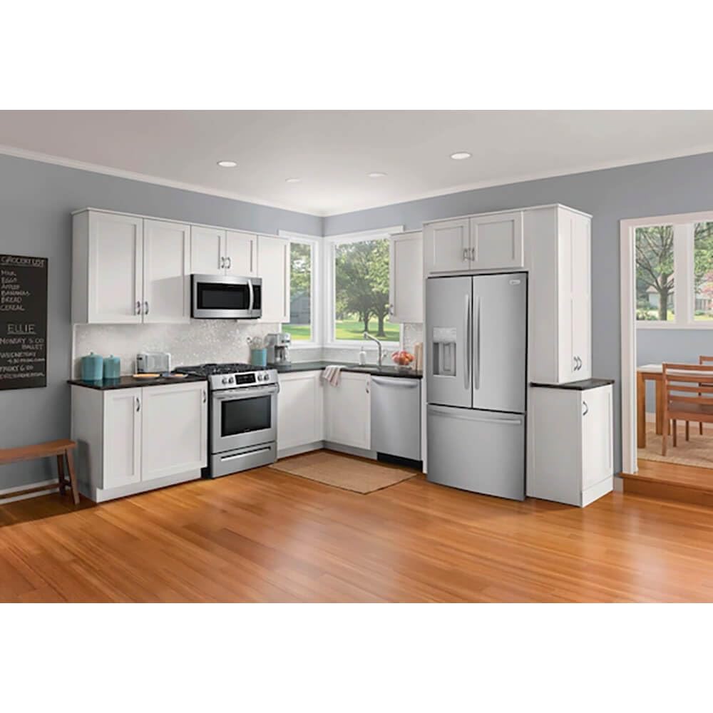 Frigidaire FRFC2323A 36 Inch Wide 22.6 Cu. Ft. French Door Refrigerator with External Ice and Water Dispenser - Stainless Steel