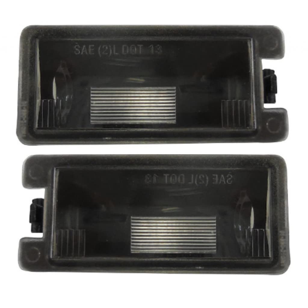 KarParts360 License Lamp Unit for Ford Fusion 2013-2018, Driver & Passenger Side, Black, Model PLX-M0-330-2101N-US-CL360A55