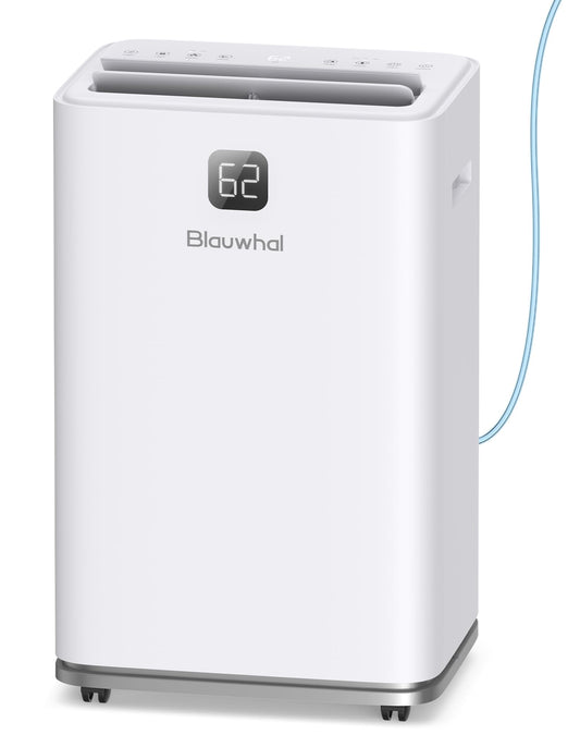 150 Pints Dehumidifier with Pump, 8000 Sq.Ft Dehumidifier for Basement with Drain Hose & 2.11 Gal Water Tank, Large Dehumidifiers for Large Room Warehouses Commercial and Home (150 pint)