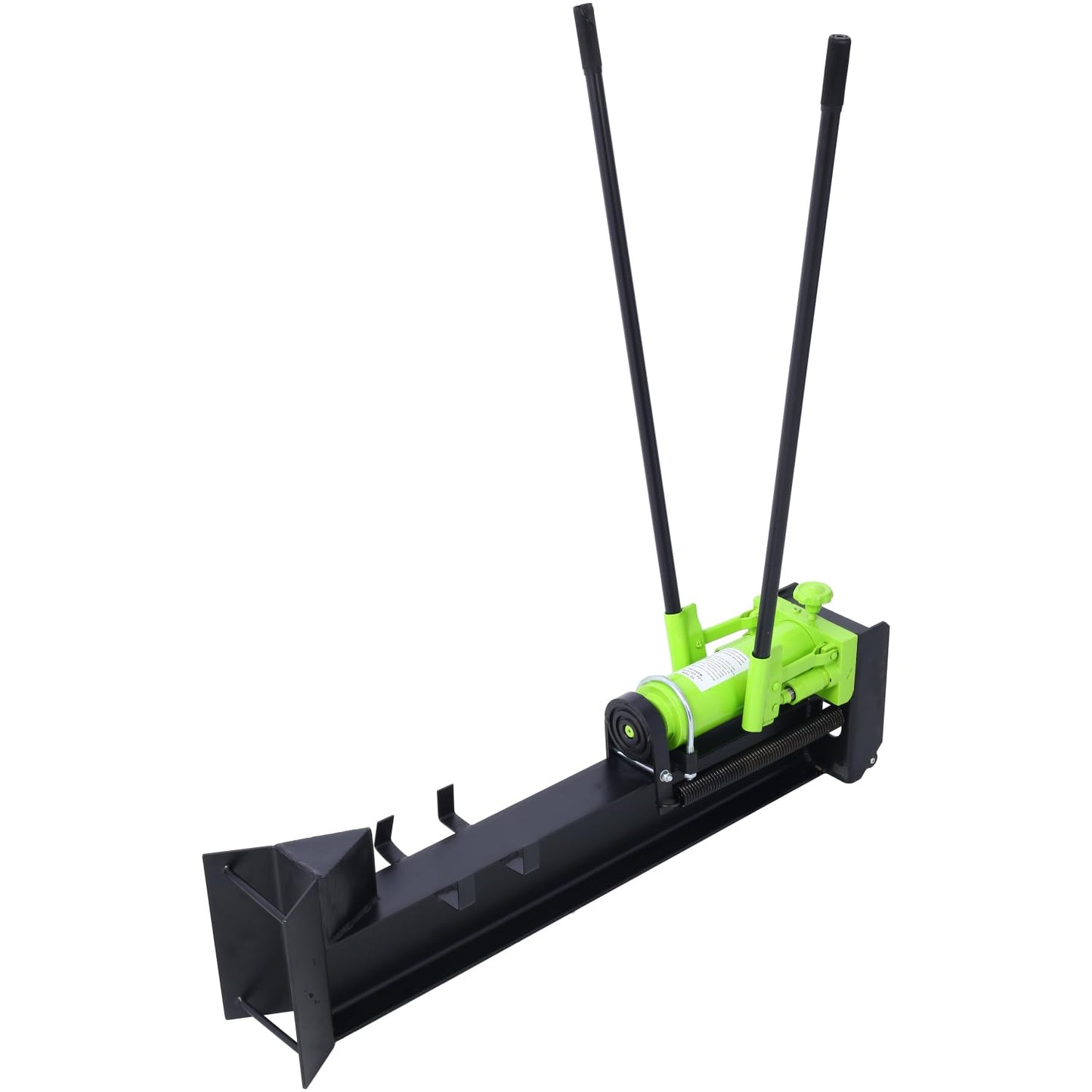 Geelife 10 Ton Horizontal Log Splitter - Steel Blackish Green - Powerful Labor-Saving Machine - Outdoor Use -