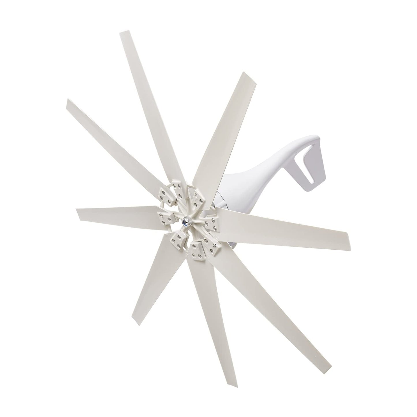 600W Wind Power Turbine Generator Windmill Power Generator Kit 8-Blade Automatically Adjust the Windward Wind Generator, Wind Turbine Generator 12V DC Wind Power Generator Kit with Controller