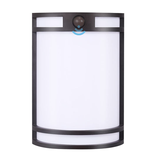 CLOUDY BAY Motion Sensor LED Wall Light, 120V 15W 1000LM, 3000K/4000K/5000K, 7inch, Oil-Rub
