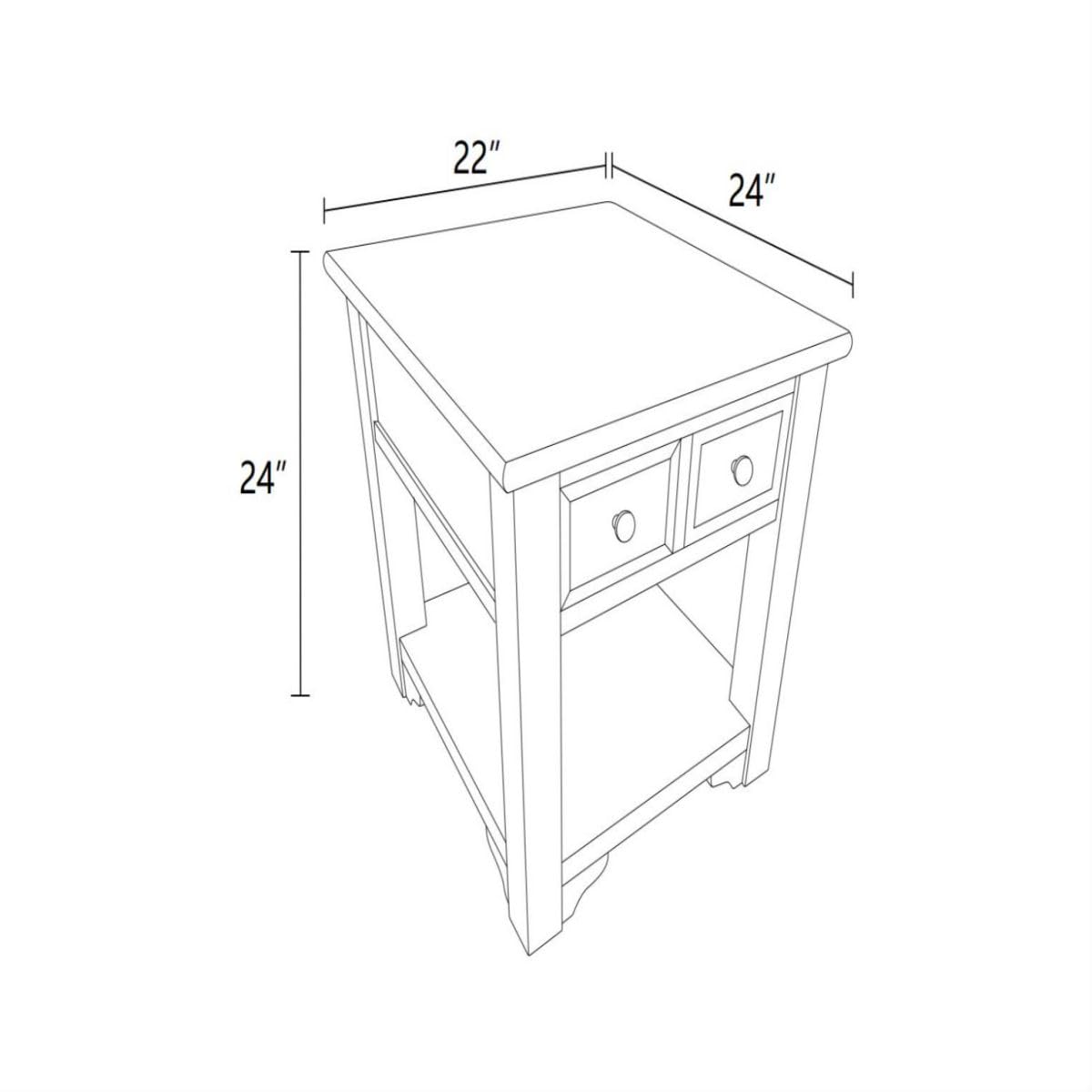 UOCFYK Side/Bedside/End Couch Table/cabinets with Storage, Small Wood Farmhouse Night Stand for Small Spaces, Nightstand for Living Room, Bedroom, Kitchen, Plant Tables, Dark Grey MDF and White Oak