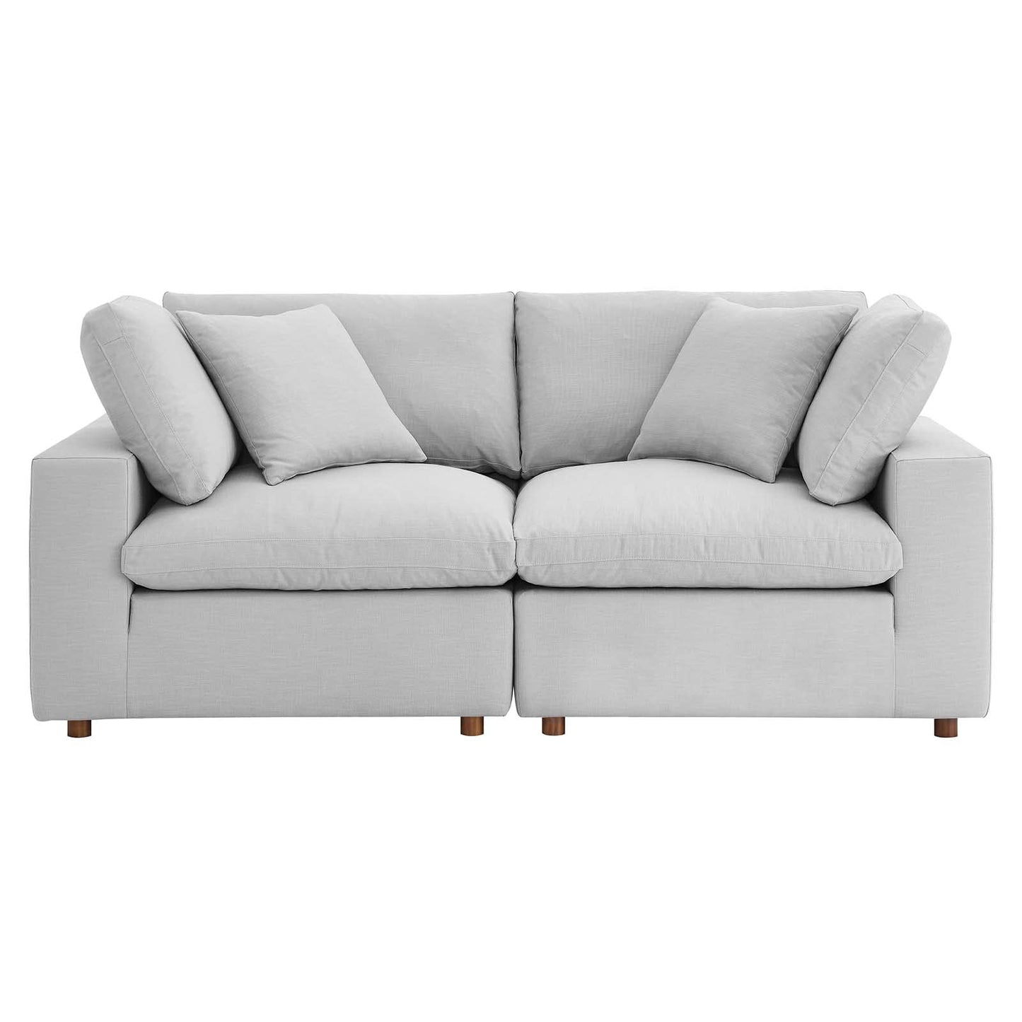 Modway Commix Down-Filled Overstuffed Upholstered Loveseat