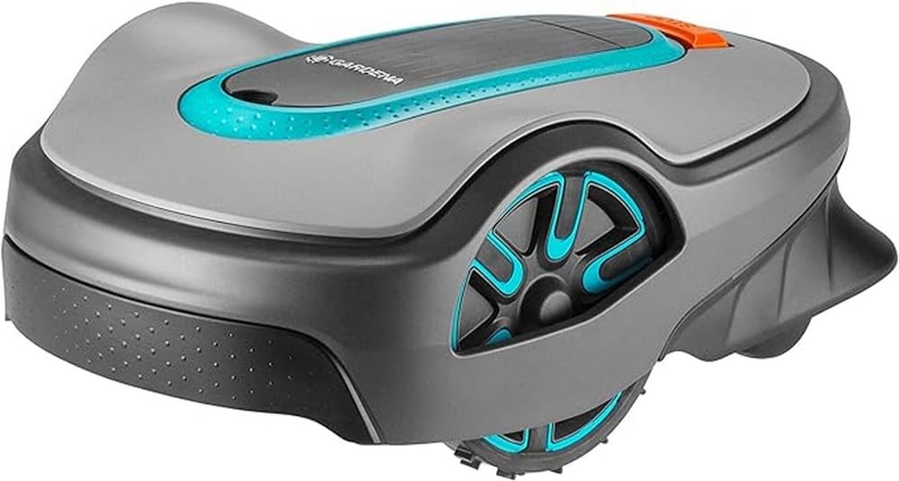 Gardena Sileno Life: Robot Lawnmower for Area up to 1500 m², Easy-Pass Function, Slopes up to 35%, Quiet, Version FR/NL (15108-26)