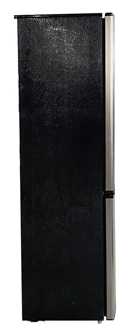 HAMILTON BEACH Cubic Foot Fridge with Bottom Mount Freezer, 9.2 cu. ft, Stainless