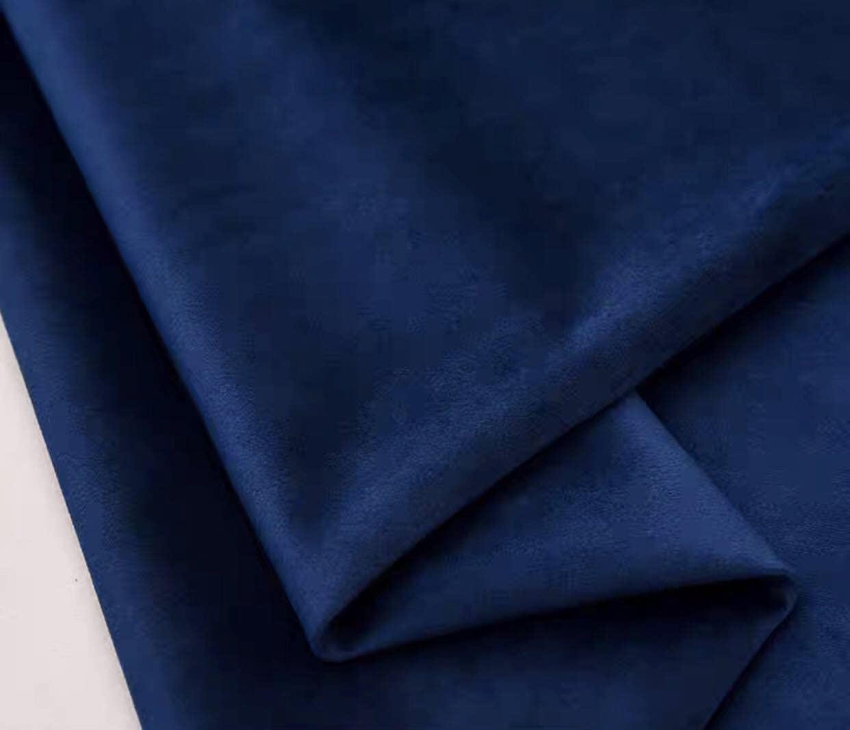 HomeTown Market Heavy Duty Velvet Friheten Sofa Cover Replacement Compatible with IKEA Friheten Sofa Bed Sleeper Sectional Corner Slipcover (Velvet Blue Right)