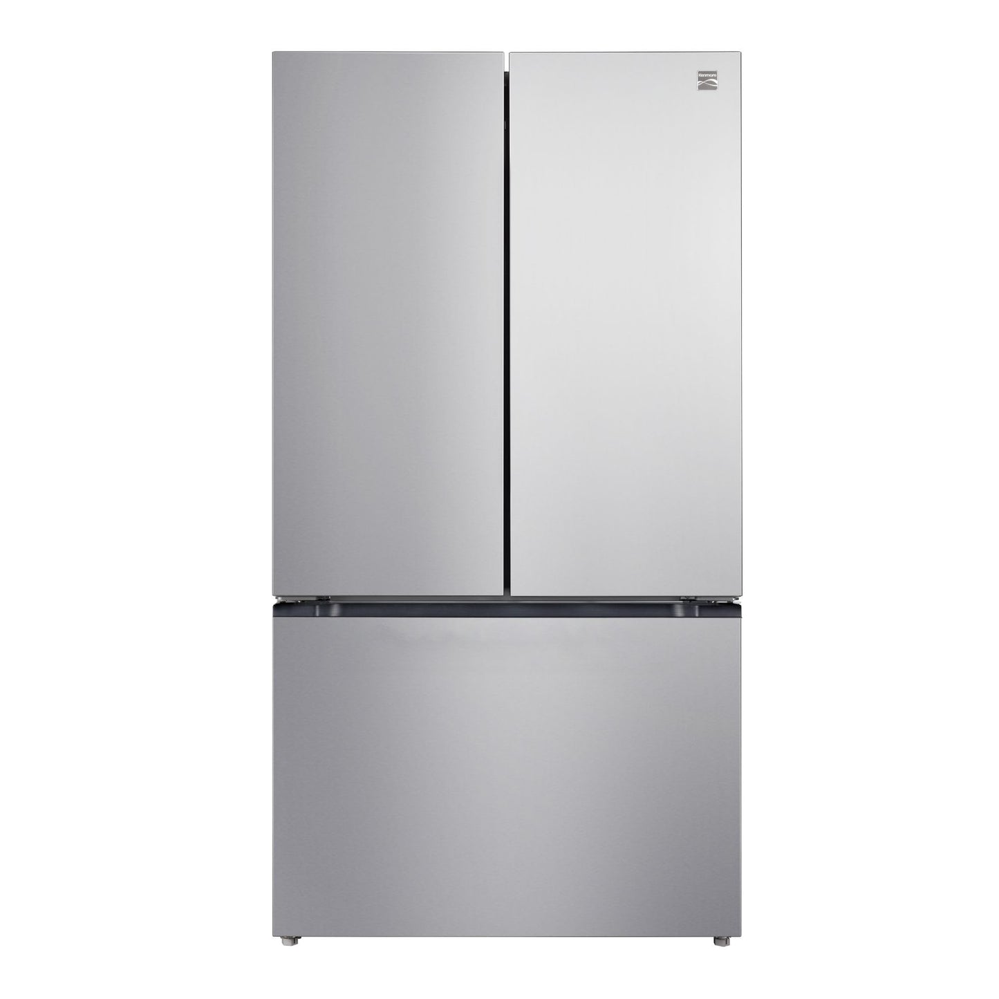 Kenmore 36 Inch Counter-Depth French Door Refrigerator/Freezer with Fingerprint-Resistant Stainless Steel, Adjustable Glass Shelves, Quiet and Energy Efficient Inverter Compressor, 20.3 cu. ft.