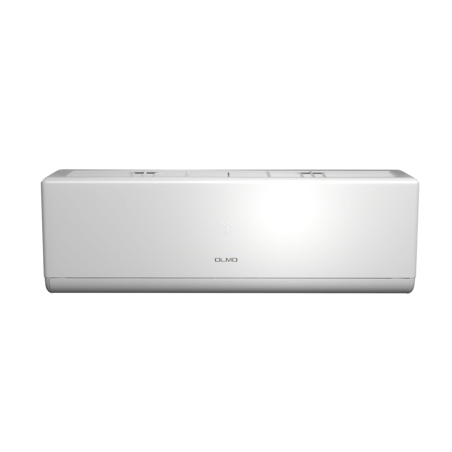 OLMO 12,000 BTU 230V Mini Split AC Heat Pump, Ductless Wall Mount - 20 SEER2 - Smart Kit & 16FT Installation Kit Included - Pre-Charged with R-32-1 Ton Inverter System