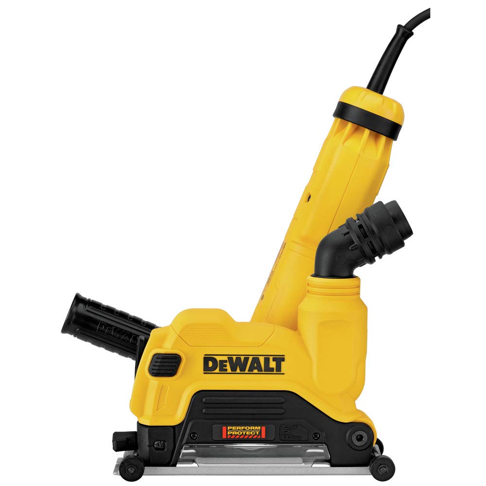 DEWALT Angle Grinder With Dust Shroud Kit, 4-1/2-Inch to 5-Inch (DWE46123)