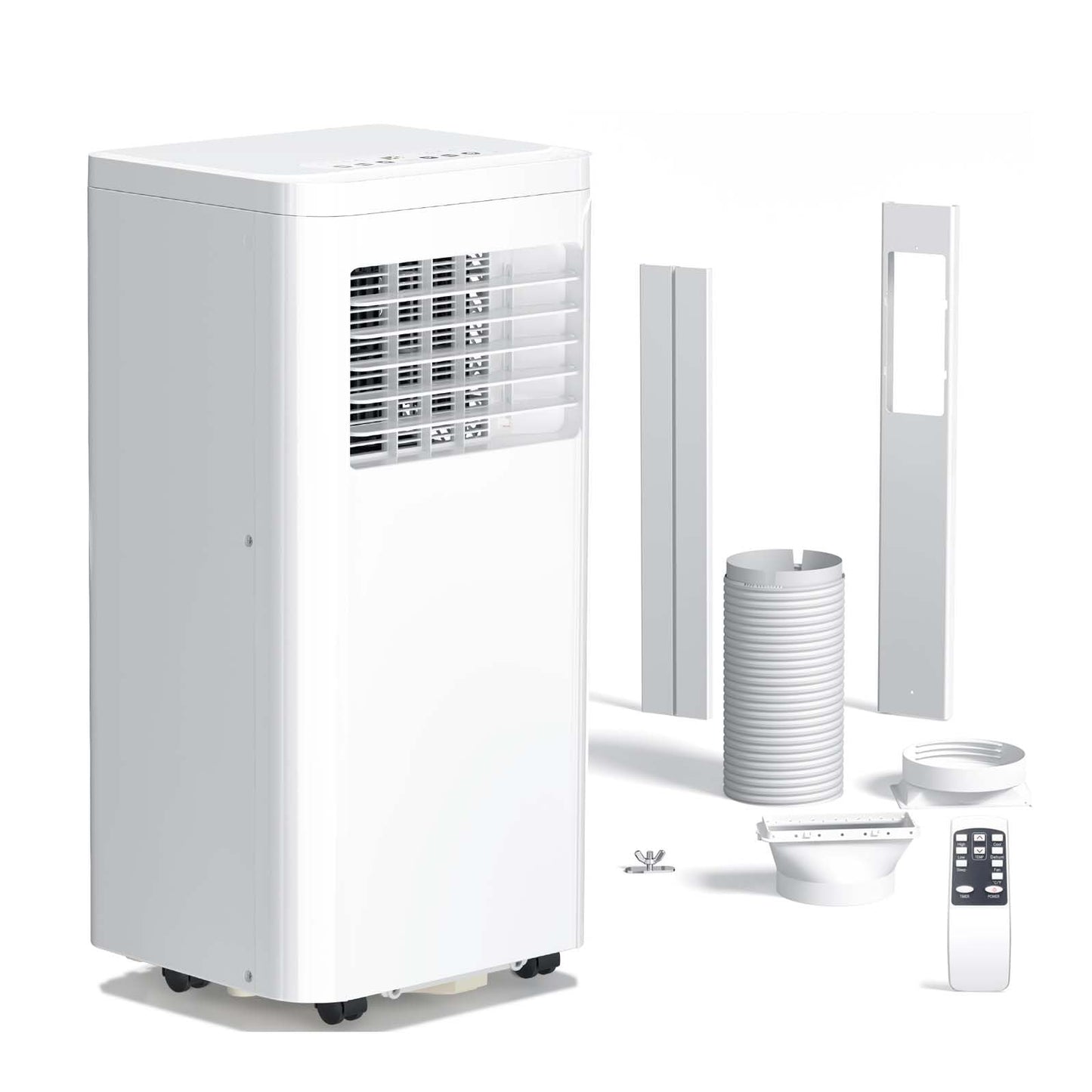 Antarctic Star Portable Air Conditioner 8,050 BTU for Rooms up to 450 Sq. Ft, 4 Modes Portable AC Unit with Cooling, Dehumidifier, Fan & Sleep, Remote Control, 24H Timer & Window Kit for Bedroom