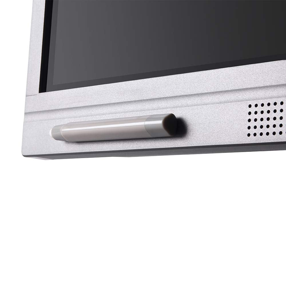 Soulaca 55 inches Education Smart Interactive Electronic Whiteboard for Class School Teacher Teaching Smart White Board Android WiFi with Rolling Stand