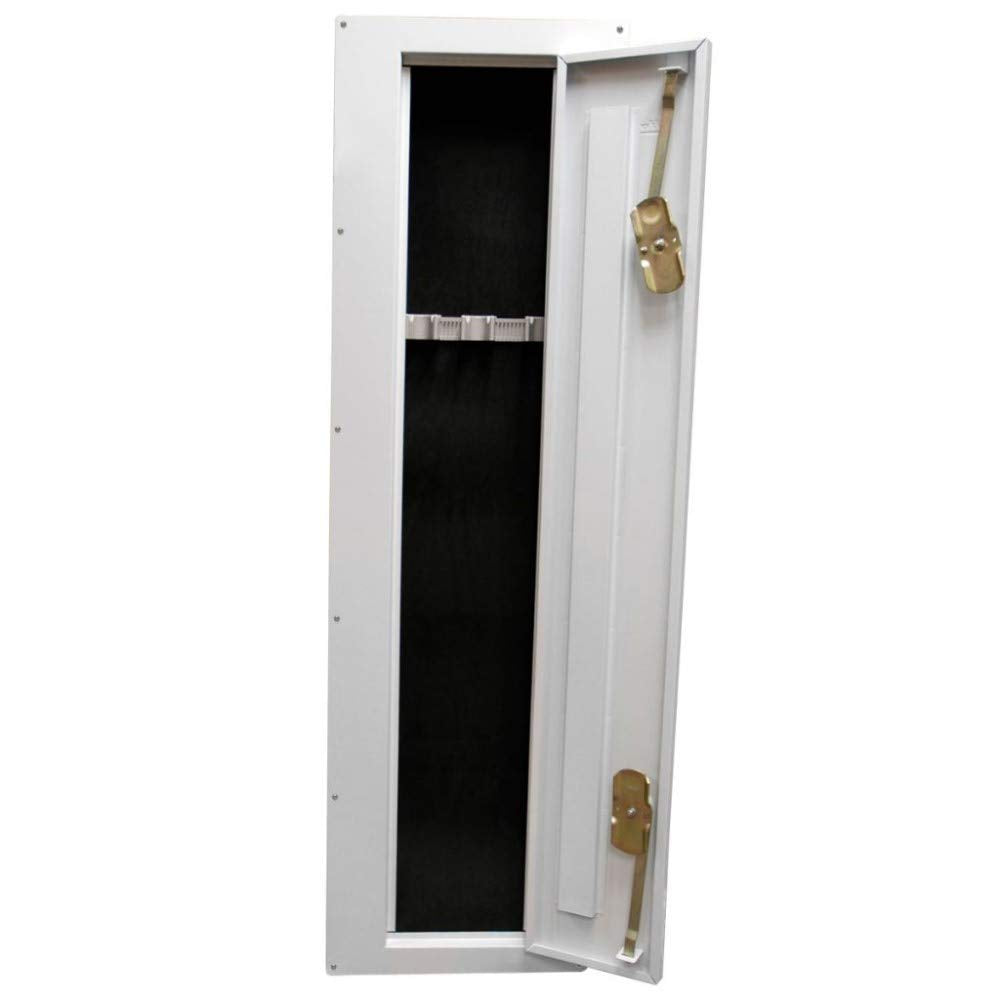 First Watch - Homak Between the Studs High Security Steel Tall Wall Safe, White, WS00018002