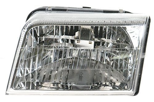 TRQ Headlight and Corner Light Kit for 2006-2011 Mercury Grand Marquis, Model LKA87341, Driver & Passenger Side