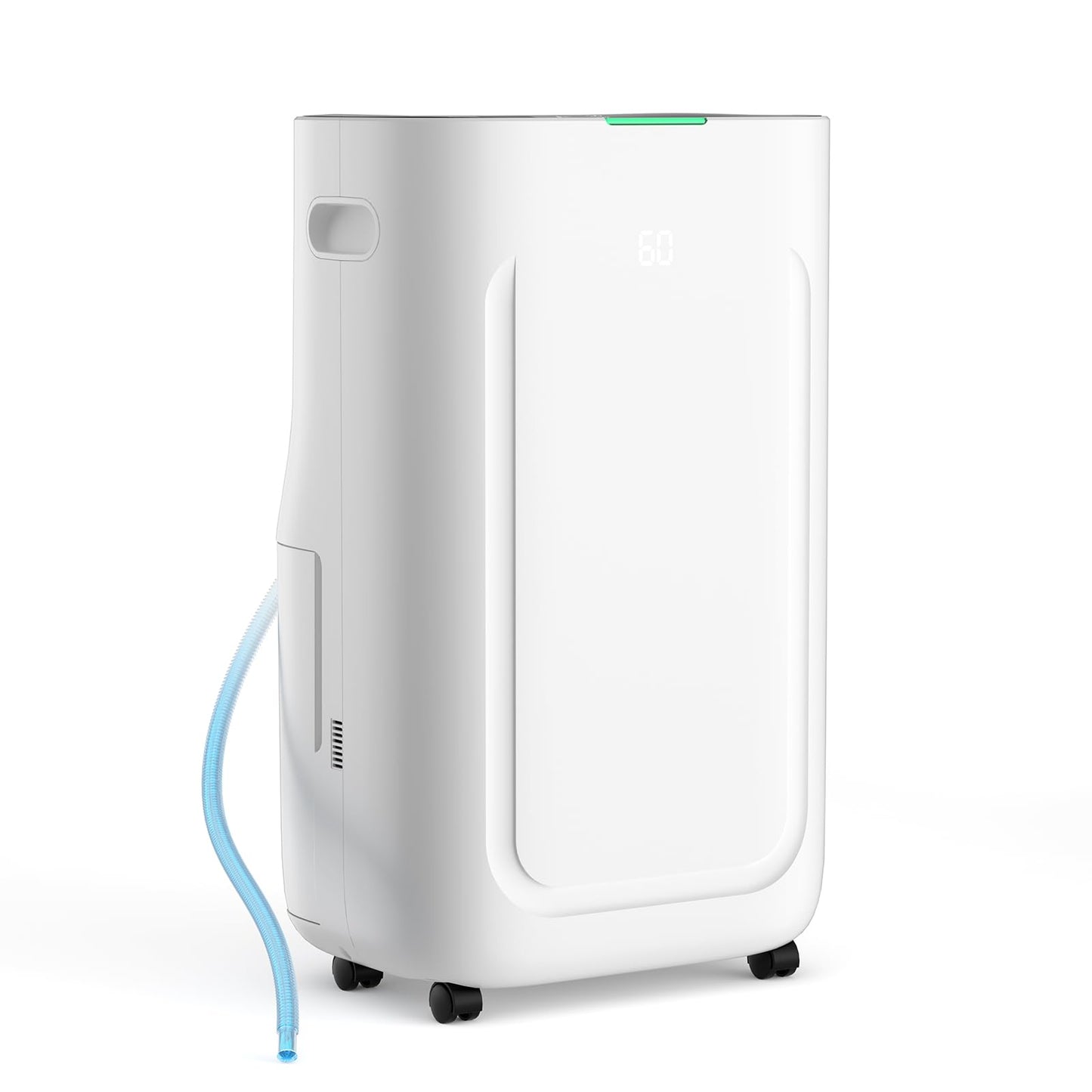 Ludatido 2025 Upgraded Dehumidifier, 80 Pint/Day, 5000 Sq.Ft for Whole Home & Basement, 1.72 Gal Tank, 42dB Quiet, Child Lock, Sleep/Fan/Dry Modes, 24H Timer & Auto Continuous Drain