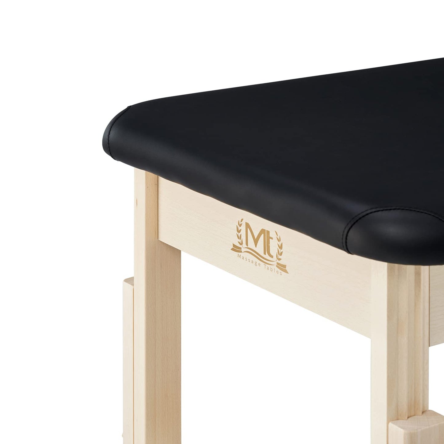 MT Harvey Treatment Stationary Massage Table for Clinic,Massage and Acupuncture(Black)