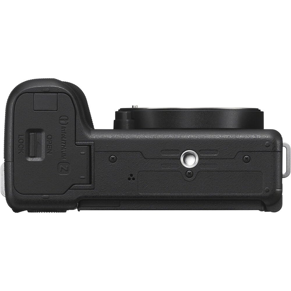 Sony ZV-E10 Mirrorless Camera with 16-50mm Lens Bundle (Black) | 24.2MP APS-C Sensor, Real-Time Eye AF, 4K Video & Flip Screen | For Vlogging & Content Creation (ILCZV-E10L/B) + 64GB Card + Bag + More