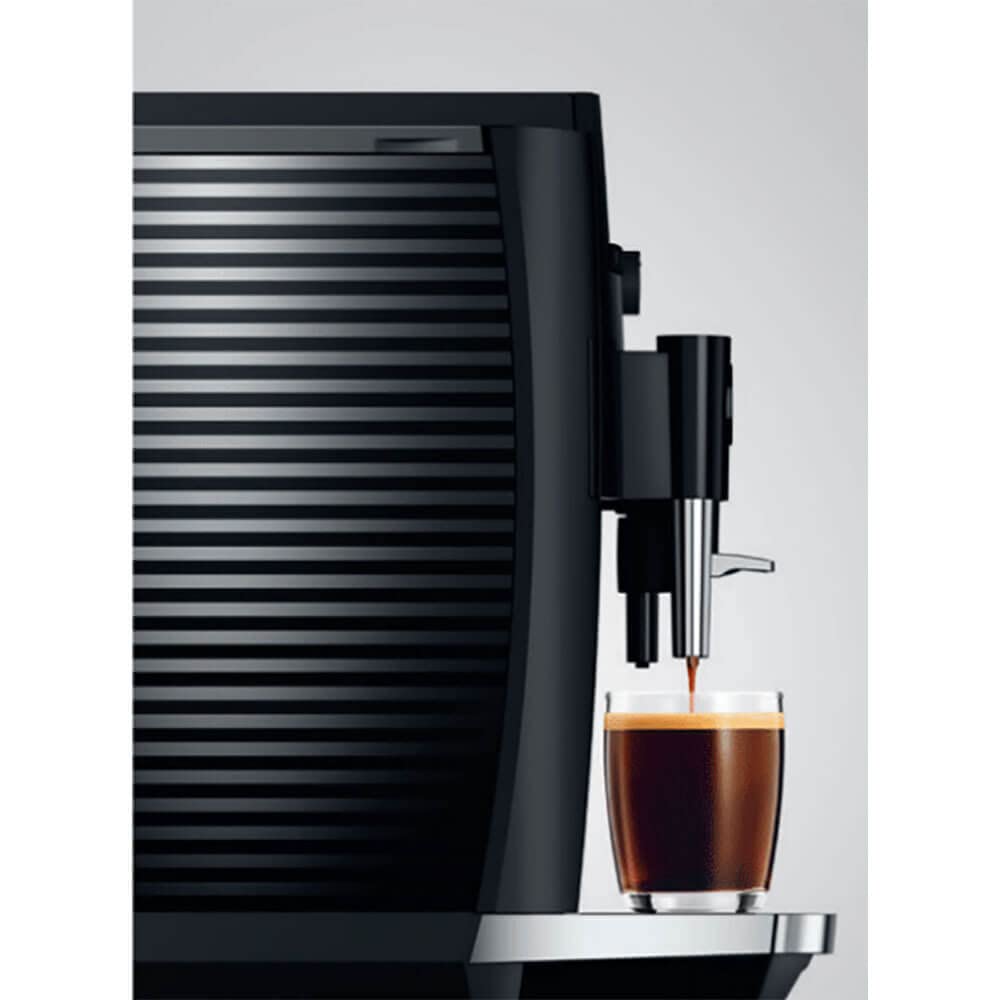 Jura E4 Piano Black Automatic Coffee Machine