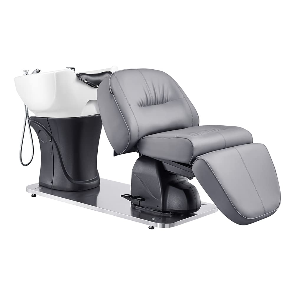 Dir Salon Shampoo Unit Full Recline Shampoo Station for Scalp Treatment Hair Treatment Shampoo Backwash Station Maximus
