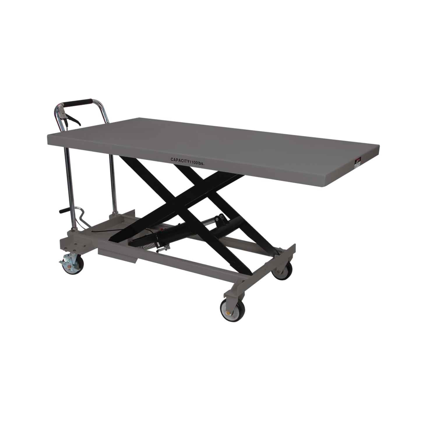JET Jumbo Scissor Lift Table, 1100 Lb. Capacity (Model SLT-1100)