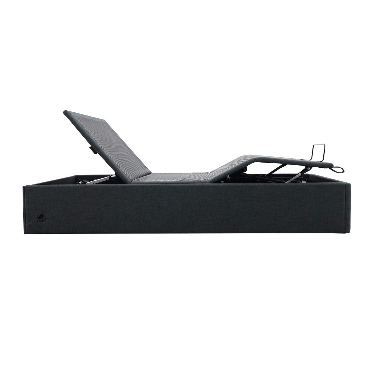 Ergomotion Stow Adjustable Bed Base with Storage - Head & Foot Articulation, Zero Gravity, USB Ports - Available in Full, Queen, King (King)