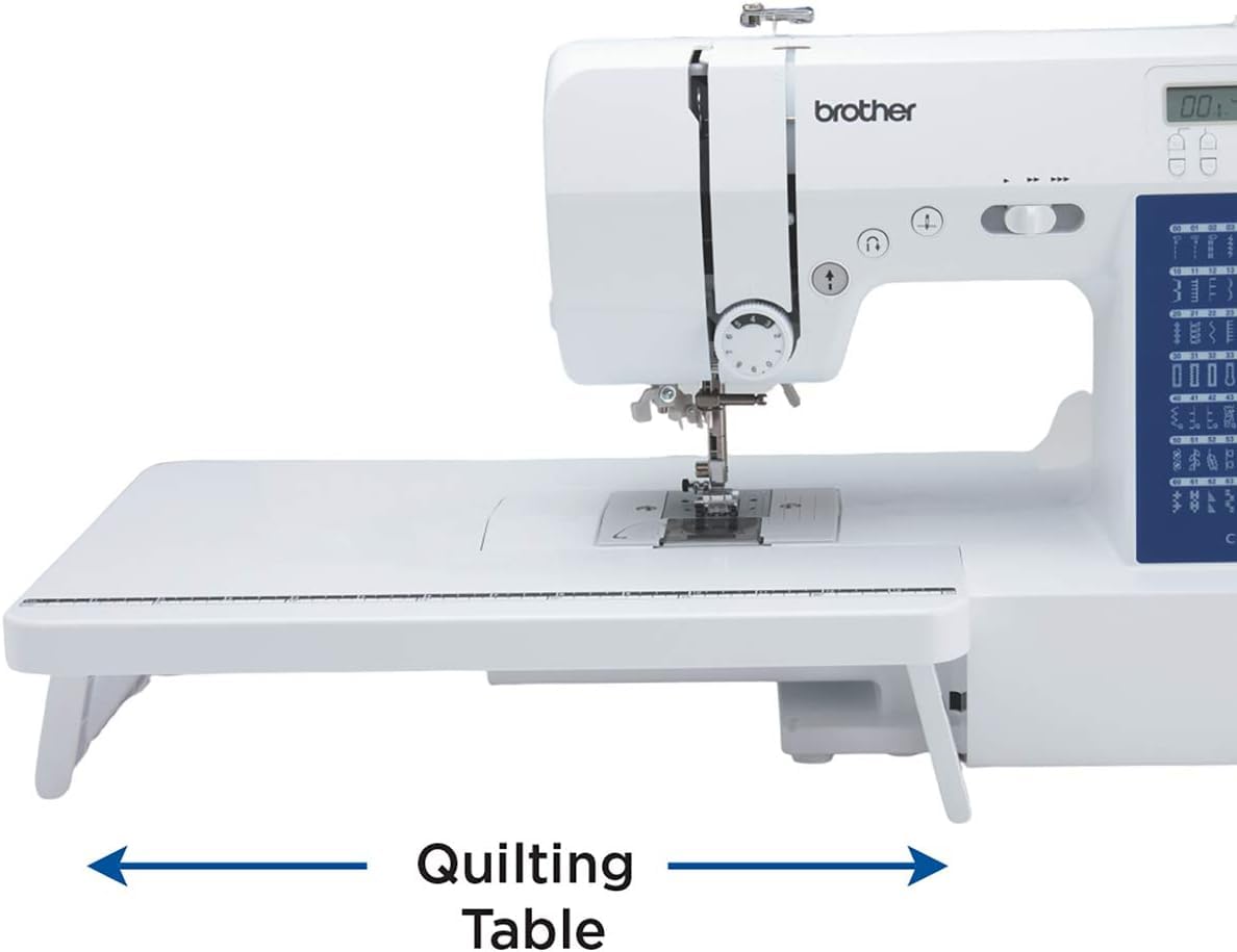 Brother CS7000X Computerized Sewing and Quilting Machine (70 Built-in Stitches) + SASEW6 6-Piece Thread Pack + PWB250 Pre-Wound Embroidery Bobbins (10 Pack, White)