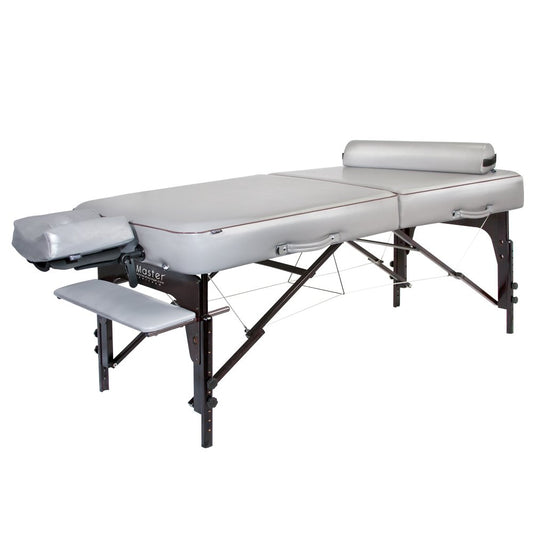 MASTER MASSAGE EQUIPMENT 28259U Portable Massage Table, Gray