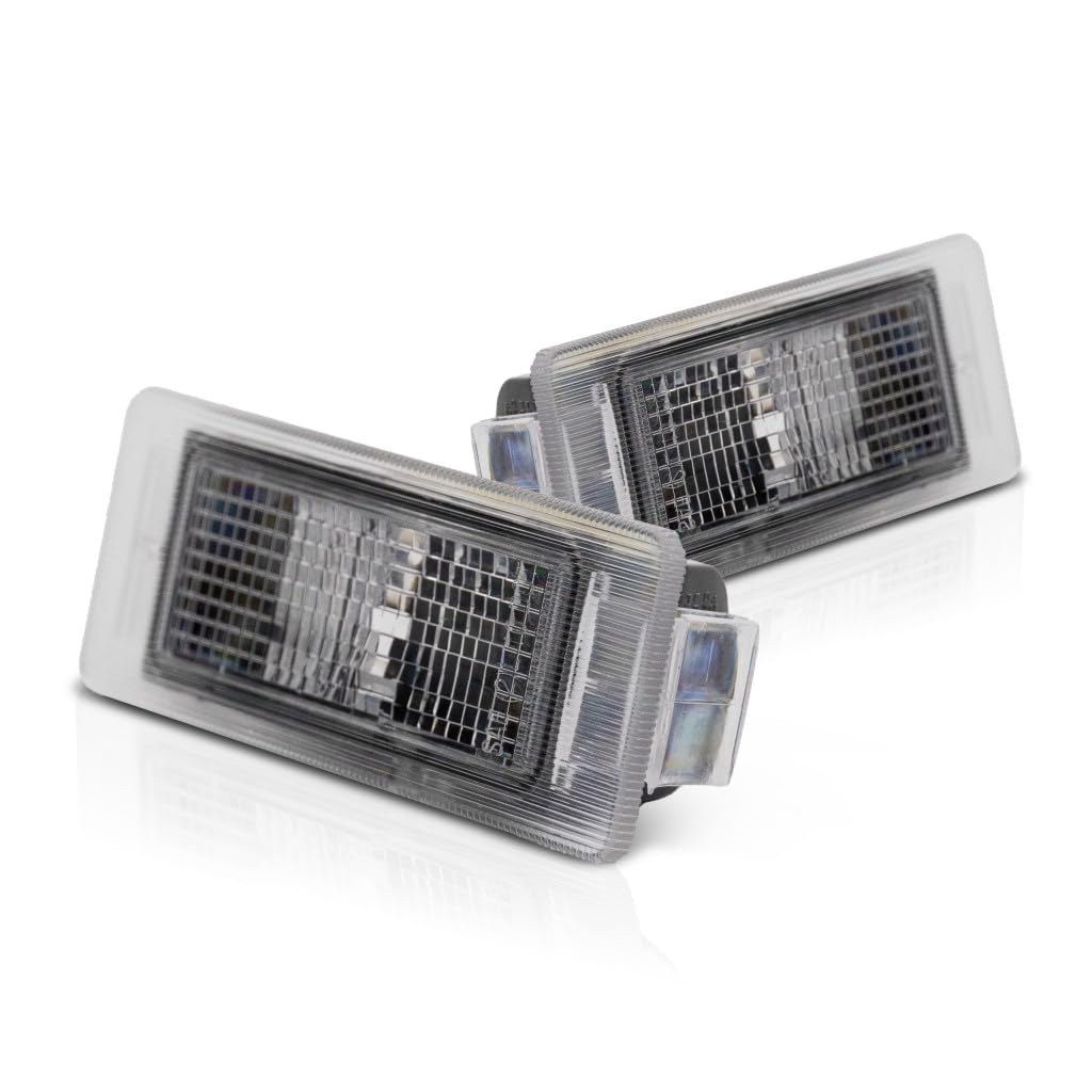 KarParts360 License Plate Light Unit for Cadillac CTS/CTS-V 2011-2019 | Driver & Passenger Side | CAPA Certified | Model 332-2101N-UC