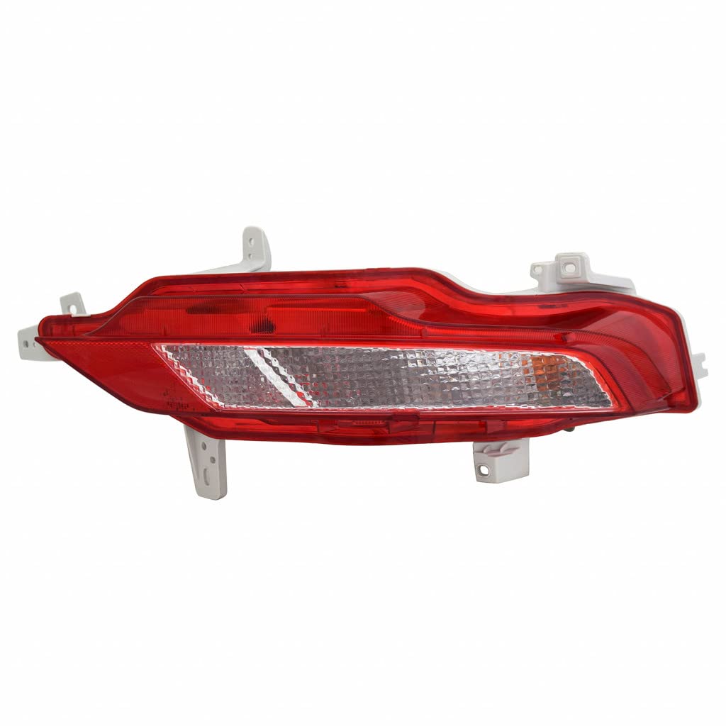 KarParts360 Back Up Tail Light for Hyundai Tucson 2022-2024, Passenger Side, Clear & Red Lens, Model CLX-M0-17-5933-00-CL360A