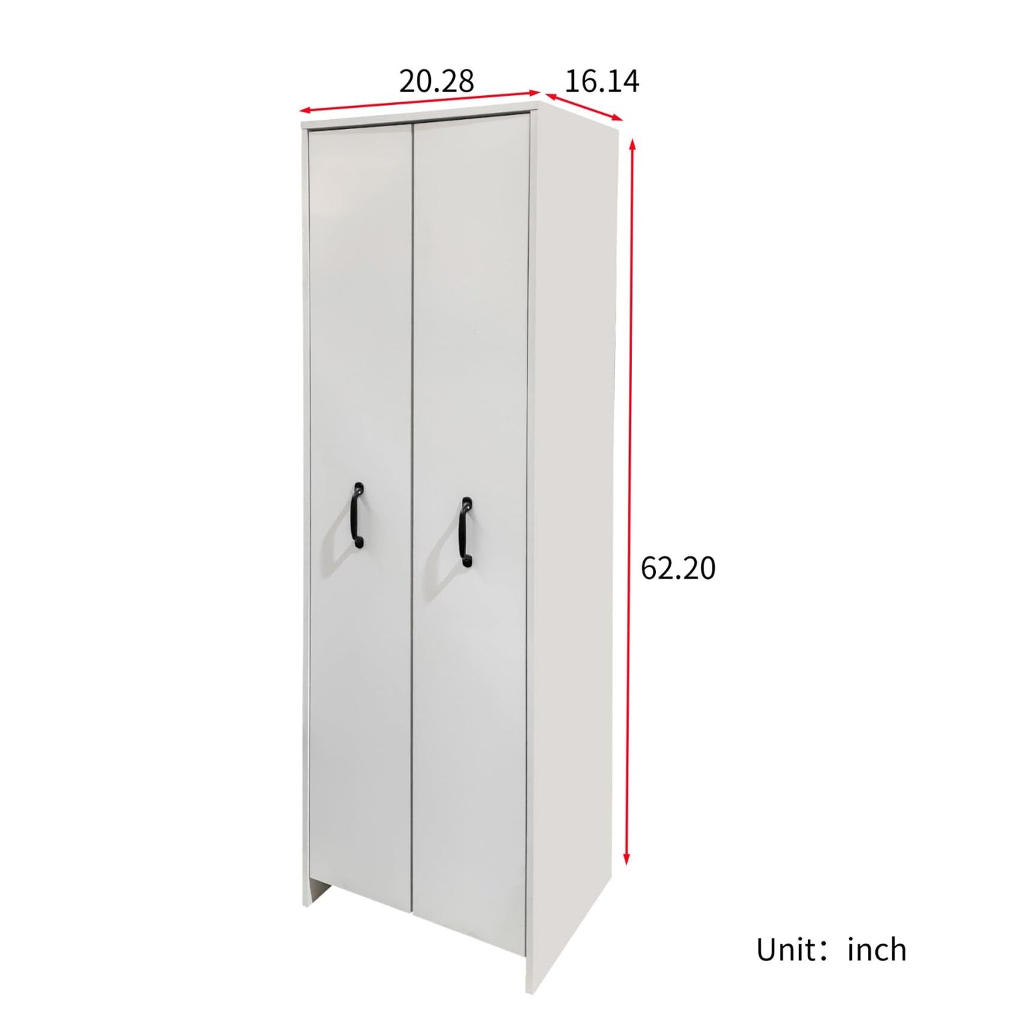 KEIKI Pull-Out Kitchen Pantry Storage Cabinet with Multi-Tier Shelf & Wheels, Spice Rack Next to Fridge, Freestanding Wood Bookcase Hutch Food Pantries Cupboard for Dining Room, Narrow Spaces, Office