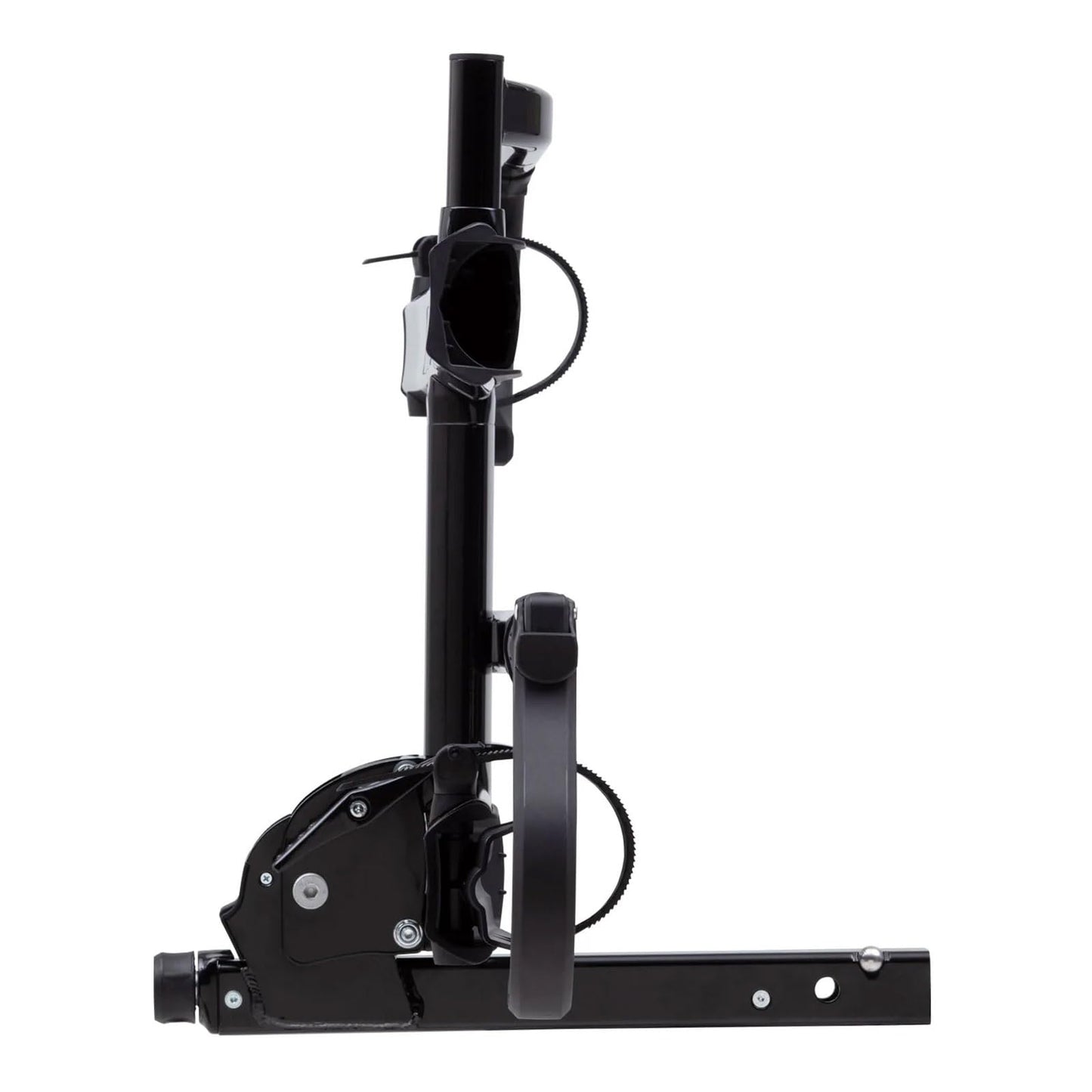 KUAT Sherpa 2.0 Durable Lightweight Aluminum Compact 2 Bike Transporting Hitch Rack with Cable Lock & Foldable Tire Cradles | Capacity - 40 Lbs per Tray, Black Metallic & Gray Anodize, 2"