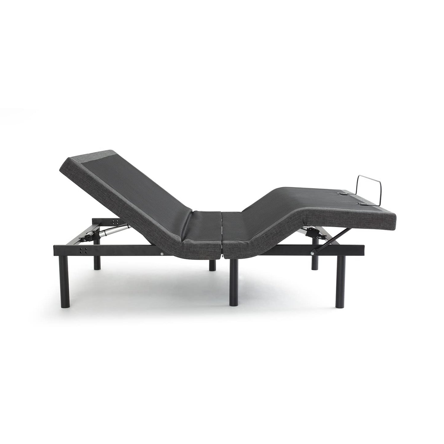 PHOENIX ISELECT Adjustable Bed Frame King - S1000 Messaging King Adjustable Bed Base with Wireless Remote Control - Head & Foot Incline, Anti Snore, Zero Clearance & Memory Positions