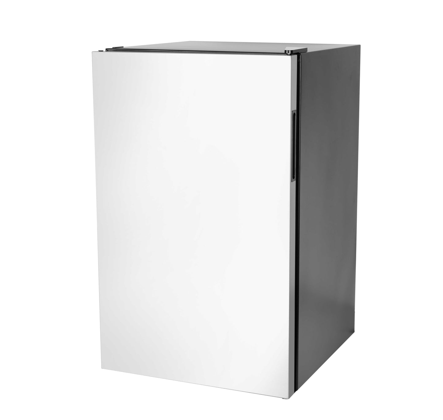 Bull Outdoor Products Contemporary Refrigerator – 4.5 cu. ft. Compact Stainless Steel Outdoor Fridge with Reversible Door and Full Temperature Control