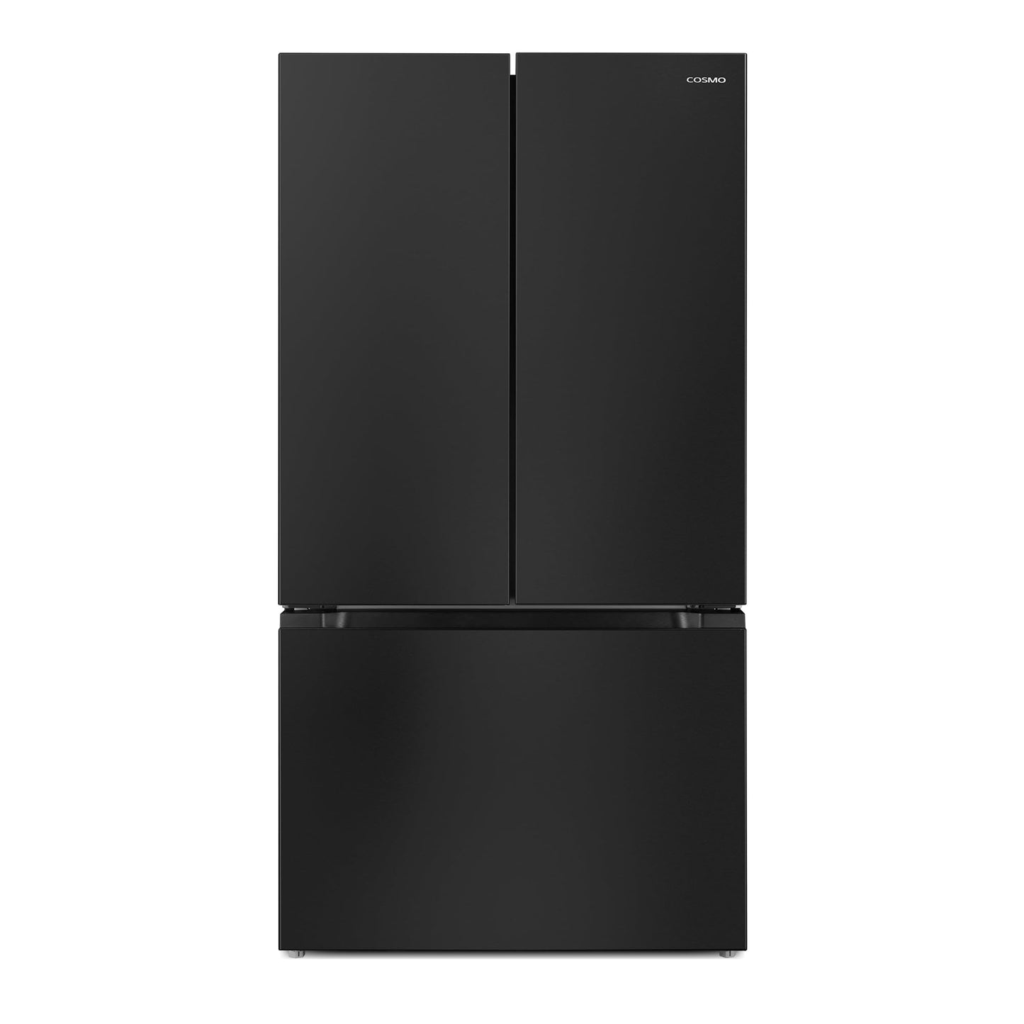 36 in. Vista Collection 27.4 cu. ft. French Door Refrigerator, Matte Black
